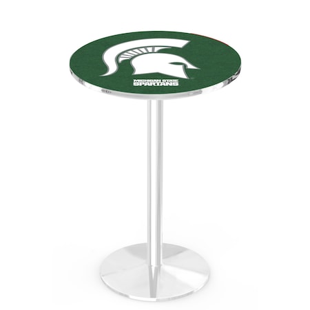 42 Chrome Michigan State Pub Table